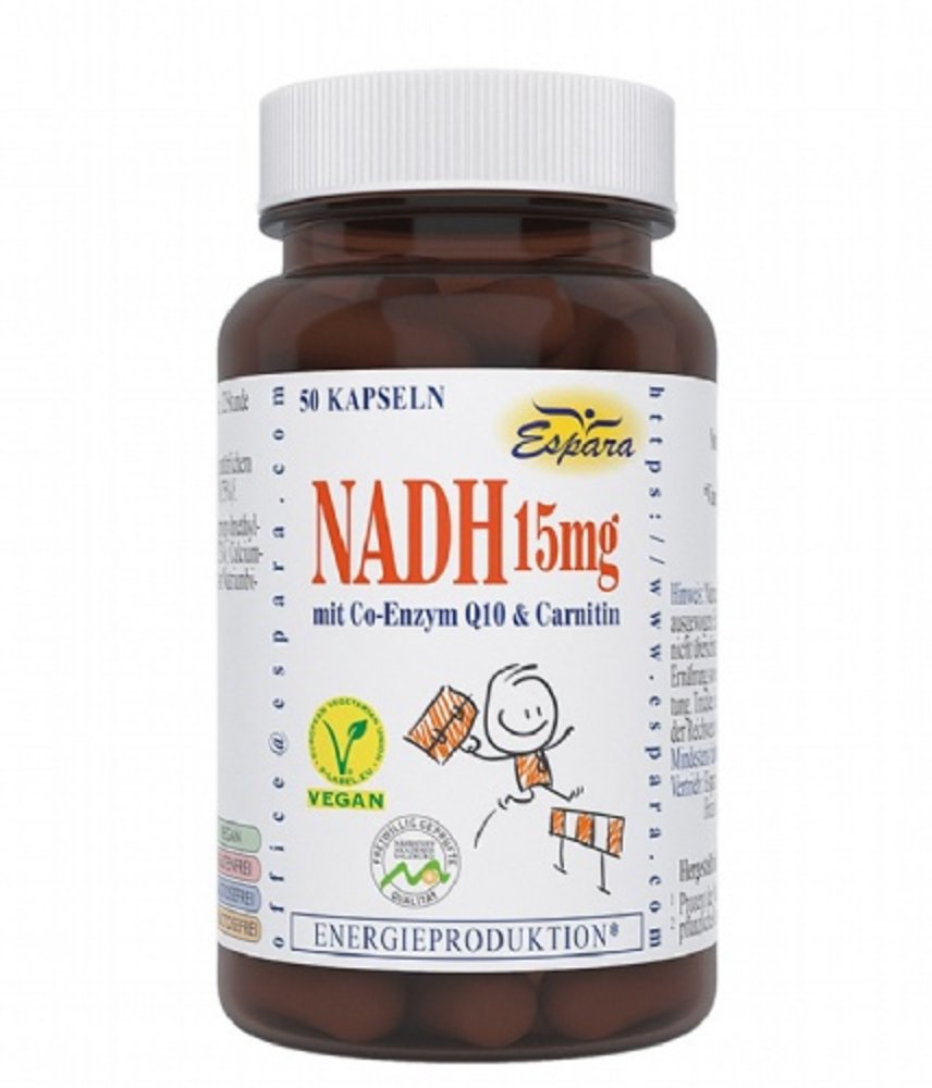Espara NADH-15 mg 50 Kapseln