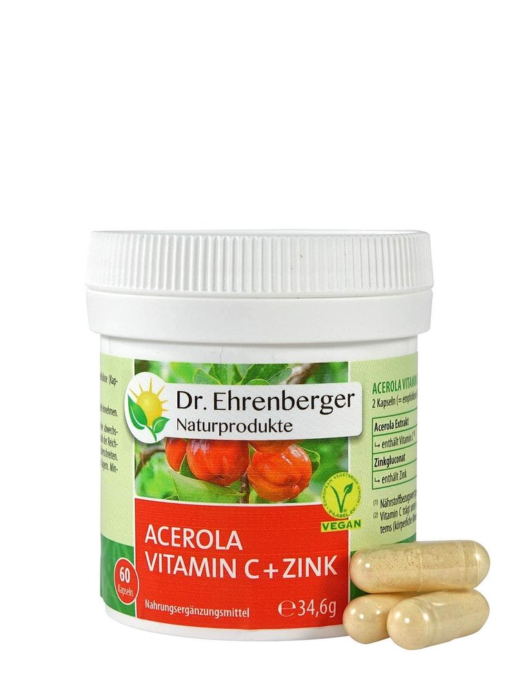 Acerola Vitamin C + Zink