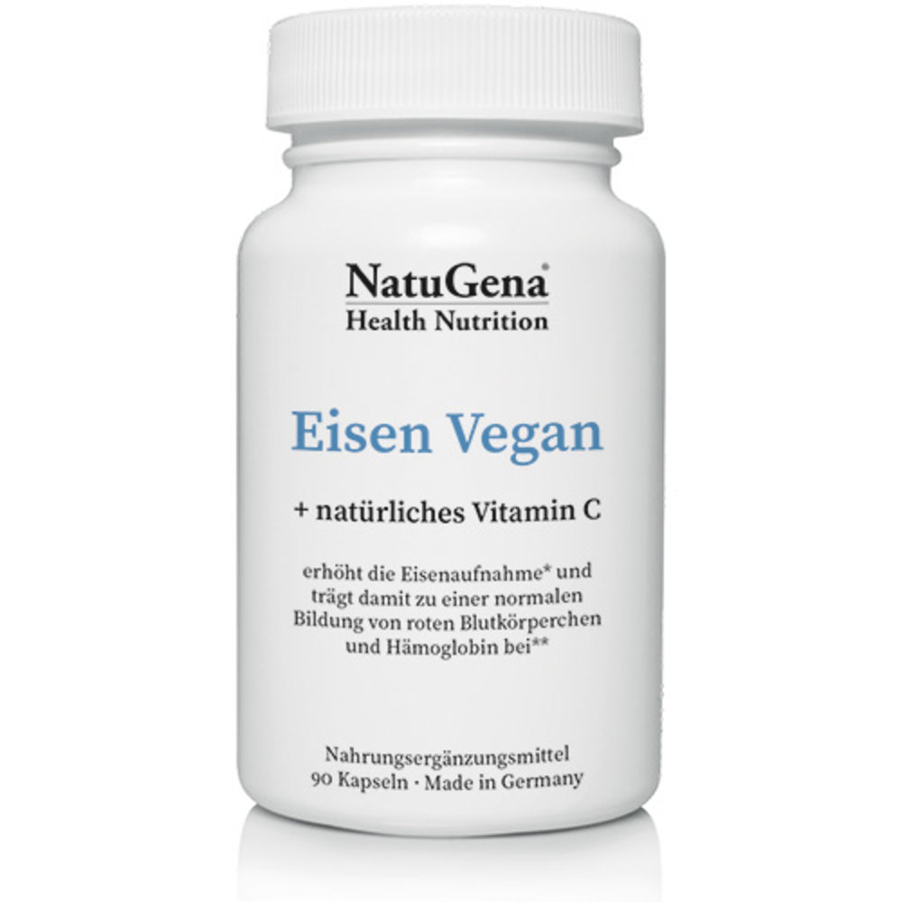 Natugena - Eisen Vegan + natürliches Vitamin C