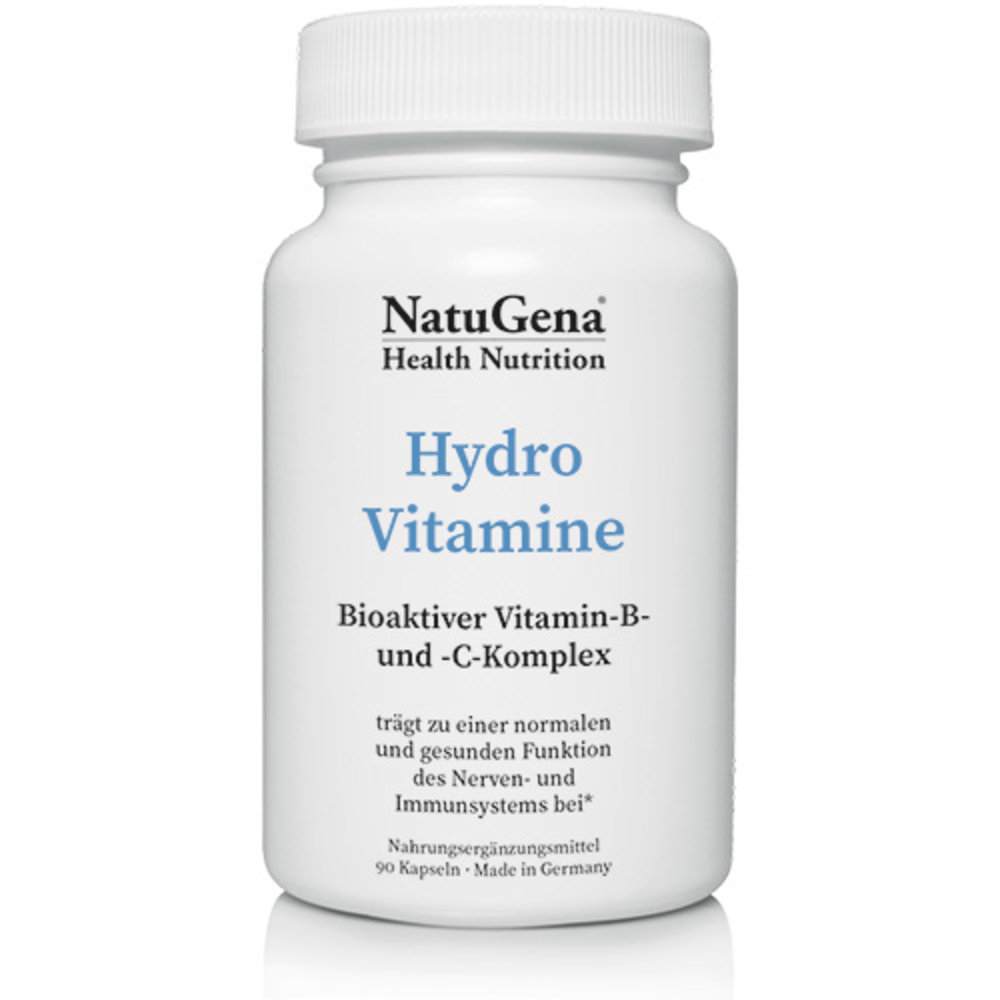 Natugena - HydroVitamine Vitamin-B- und C-Komplex 90 Kapseln