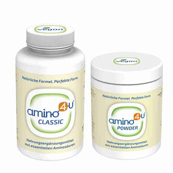 Amino4u Kombi Presslinge und Pulver