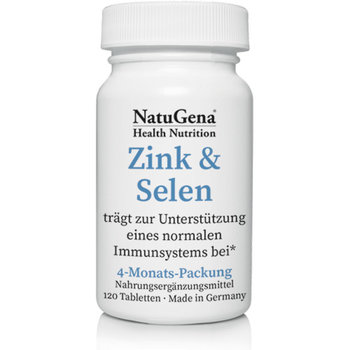 Zink & Selen Zinkpicolinat & Natriumselenit Natugena